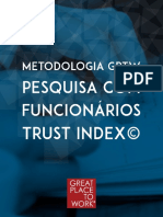 Metodologia Great Place To Work® e A Pesquisa Trust