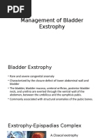 Bladder Exstrophy