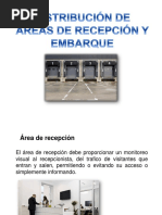 Distribución de Áreas de Recepción y Embarque