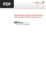 Agile Development Meets Cloud Computing