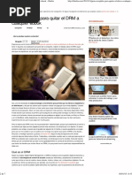 Guía Completa para Quitar El DRM A Cualquier Ebook - Spanish