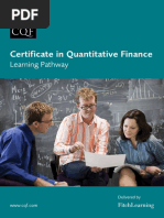 CQF Learning Pathway January 2016 V2