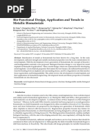 Bio-Functional Design, Application and Trends in Metallic Biomaterials