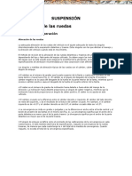 Manual Mecanica Automotriz Alineacion de Las Ruedas PDF