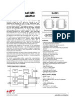 Si4021 Universal ISM Band FSK Transmitter