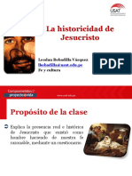 La Historicidad de Jesucristo