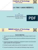 Smart Electric Grid (15ee815) : Nitte, Karkala Nitte, Karkala