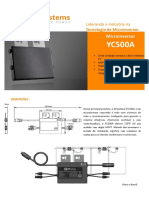 APsystems YC500A-127V For Brazil Datasheet Simplificado PDF