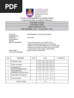 Civil Engineering Laboratory Uitm Pahang, Kampus Jengka Course Name Course Code Open-Ended Lab September 2018 - January 2019