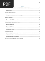 Plan Estrategico para La Ferreteria Sicuani 2000