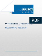 Distribution Transformer - Instruction Manual