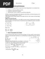 TransmissionLine Model and Performance Re