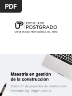 1 Gestion de Proyectos - MACO 2017-I - UTP