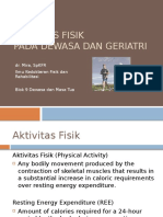 Aktivitas Fisik Pada Dewasa Dan Geriatri