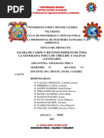 Informe de Salinas y Chillihuy