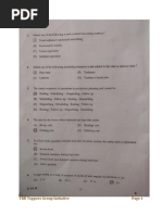 TRB PT2017 Tentative Answer Key