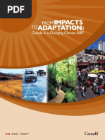 From Impacts To Adaptation CANADA Climate Change 2007