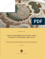 Critérios Da Responsabilidade Penal Das Pessoas Colectivas