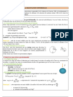 La Gravitation Universelle