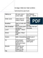 Fatty Liver Diet