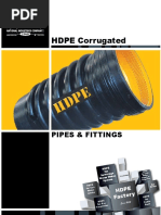 NIC HDPE Pipes and Fittings - Corrugated PDF