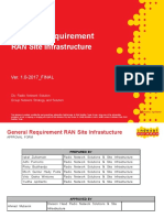 General Requirement - RAN Site Infrastructure v.01 - FINAL