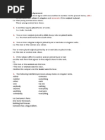 Rules For Subject Verb Agreement