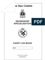 Seamanship Special Is at Ion - Cadet Logbook - Oct05 Com