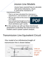 Modelling of Lines