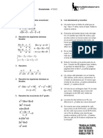 Ecuaciones 4 Eso