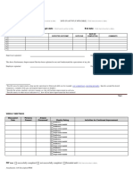 Performance Improvement Plan Template