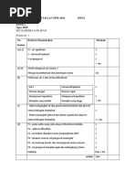 Set B Skema Jawapan Soalan No. 1: Peperiksaan Percubaan SPM 2018 4551/2 Biologi Kertas 2 Ogos 2018