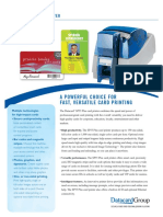 A Powerful Choice For Fast, Versatile Card Printing: Datacard Sp55 Plus Card Printer