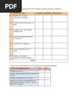 Lista de Cotejo Sobre El Informe Final de La Webquest Realizada