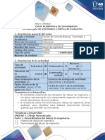 Guía de Actividades y Rúbrica de Evaluación - Pre-Tarea Generalidades Del Dibujo de Ingeniería