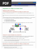 Zener Como Regulador