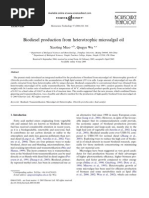 Biodiesel Production From Heterotrophic Micro Algal Oil