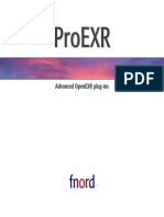 ProEXR Manual