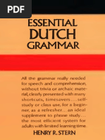 Henry R. Stern-Essential Dutch Grammar (1984)