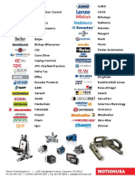 MotionUSA Line Card