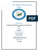 Tarea 5 de Fund. Fil. de La Educ. Dom.