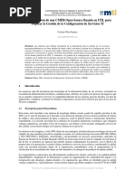 Implementación de Una CMDB Open Source Basada en ITIL para Mejorar La Gestión de La Configuración de Servicios TI