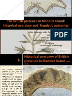 The British Presence in Madeira Island