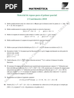 MATEMATICA Material de Repaso para El Primer Parcial