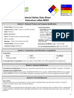 Msds (nh4) 2so4