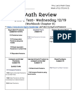 Math Review Unit 3 HW