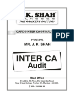 CA Inter Audit JKSC