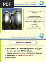 Holding Company For Water and Wastewater: Sludge Management and Biogas Production