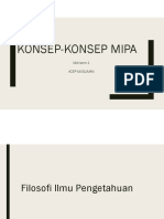 Konsep-Konsep Mipa