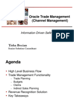 Oracle Trade Management (Channel Management) : Information Driven Selling